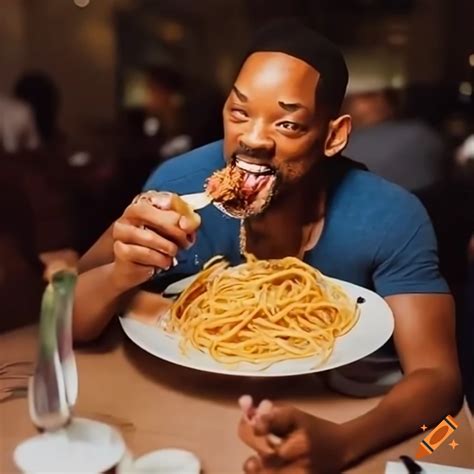 will smith eating meatballs